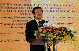 Chủ tịch nước dự Lễ khai mạc Tuần Văn hóa Du lịch Đà Lạt